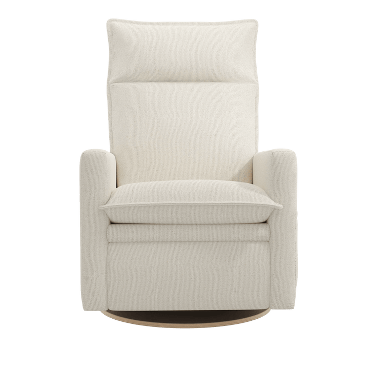 Jaymar BB - ARYA Upholstered Swivel Glider &amp; Recliner with Footrest - Henequen Ivory Jaymar BB - Nursery Glider - 526-273-0776-001 Tiny Toes in Dreamland