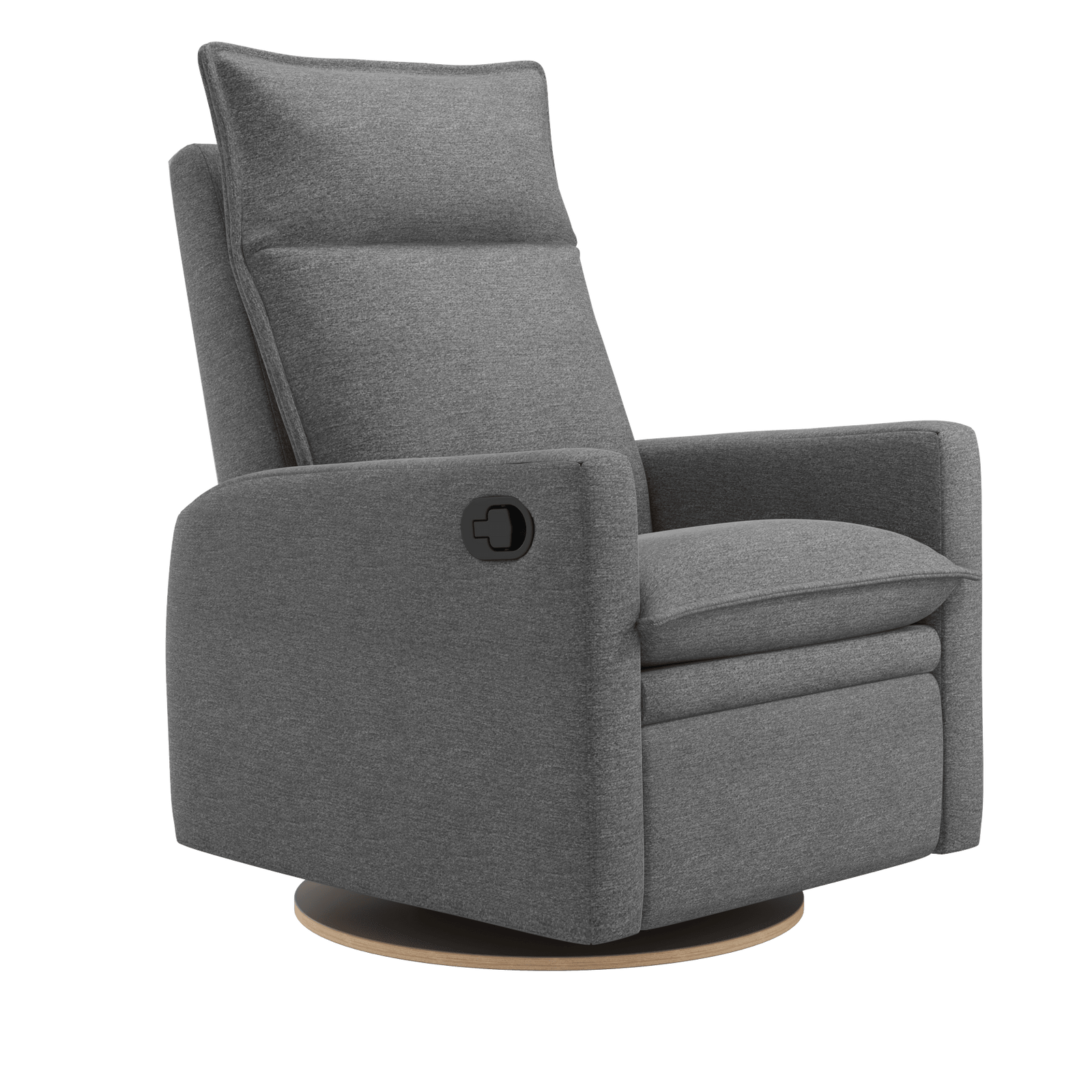 Jaymar BB - ARYA Upholstered Swivel Glider & Recliner with Footrest - Nexus Charcoal Jaymar BB - Nursery Glider - 522-273-0130-059 Tiny Toes in Dreamland