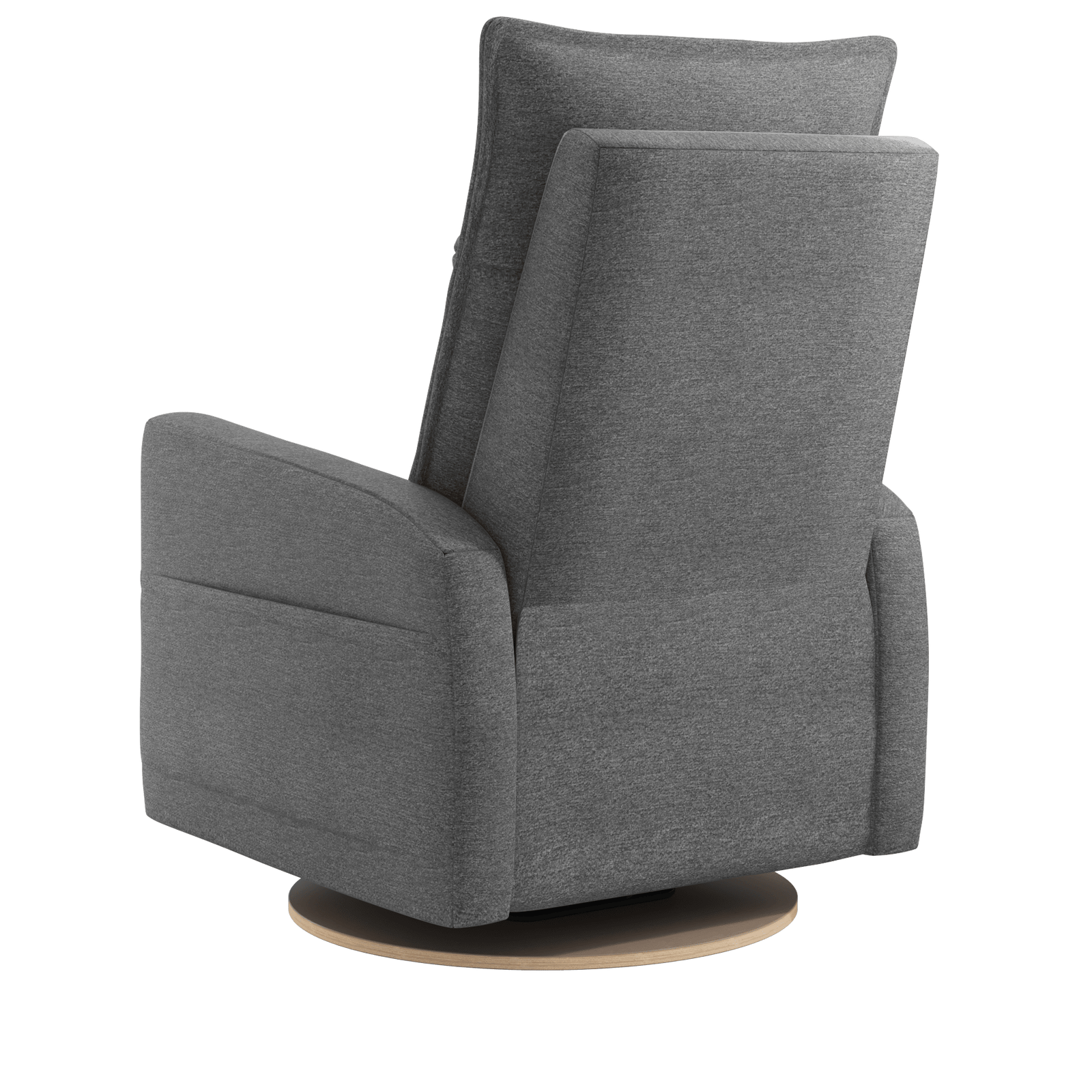 Jaymar BB - ARYA Upholstered Swivel Glider & Recliner with Footrest - Nexus Charcoal Jaymar BB - Nursery Glider - 522-273-0130-059 Tiny Toes in Dreamland