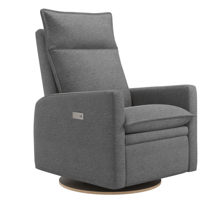 Jaymar BB - ARYA Upholstered Swivel Glider &amp; Recliner with Footrest - Nexus Charcoal Jaymar BB - Nursery Glider - 526-273-0130-059 Tiny Toes in Dreamland