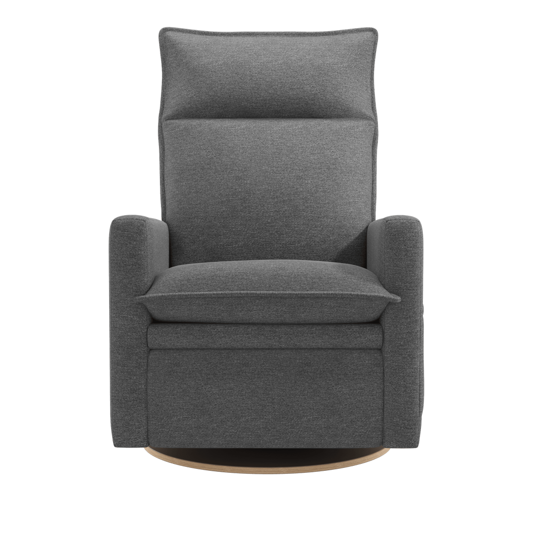 Jaymar BB - ARYA Upholstered Swivel Glider &amp; Recliner with Footrest - Nexus Charcoal Jaymar BB - Nursery Glider - 526-273-0130-059 Tiny Toes in Dreamland