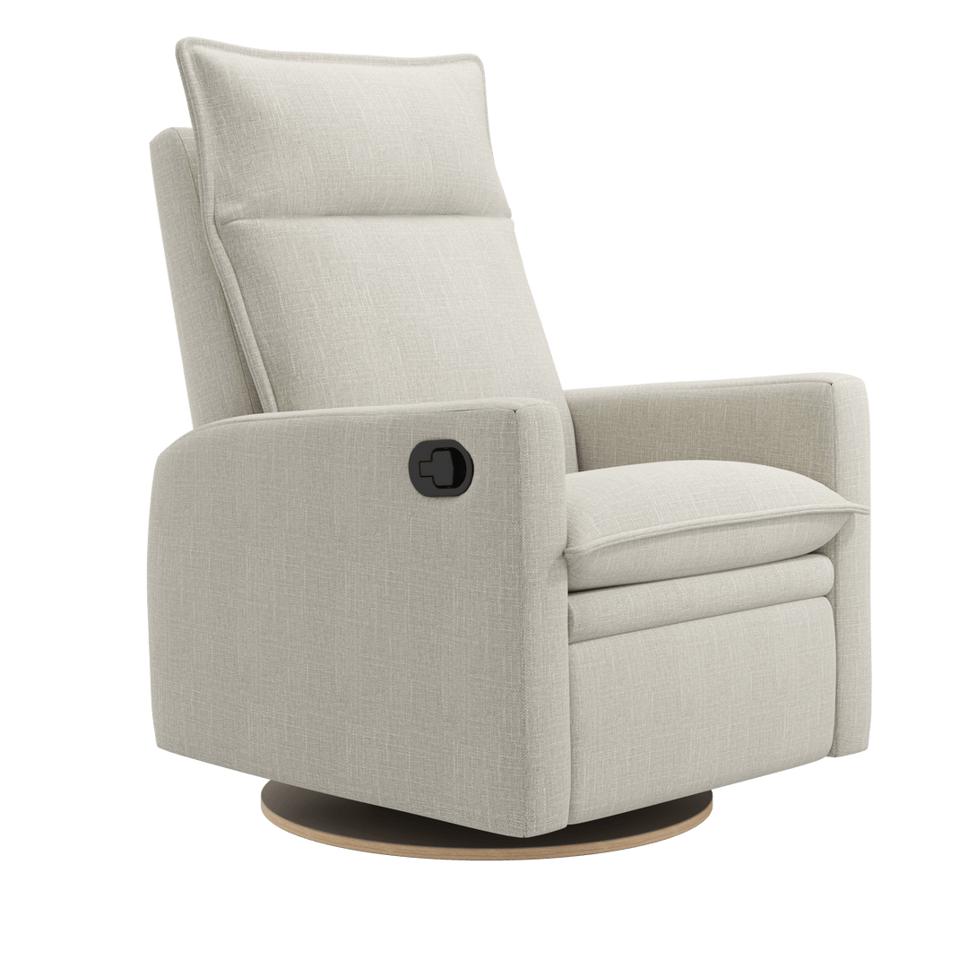 Jaymar BB - ARYA Upholstered Swivel Glider &amp; Recliner with Footrest - Nubia fabric Jaymar BB - Nursery Glider - 522-273-0302-001 Tiny Toes in Dreamland