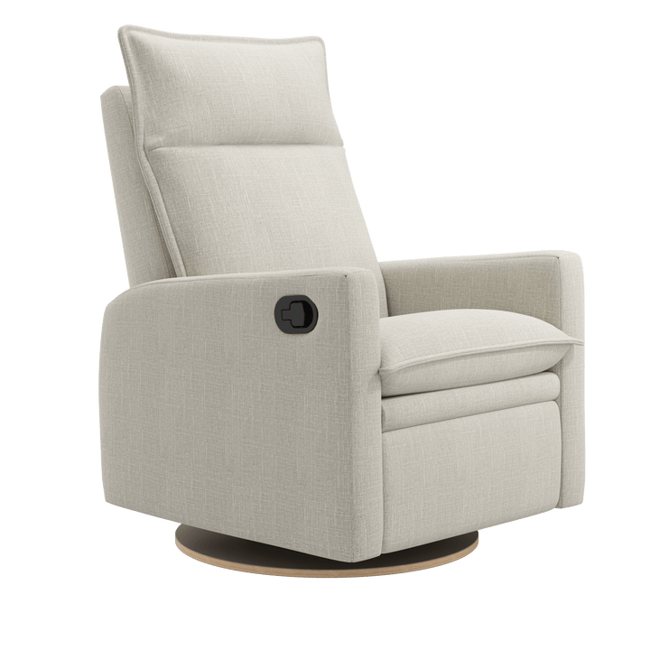 Jaymar BB - ARYA Upholstered Swivel Glider &amp; Recliner with Footrest - Nubia fabric Jaymar BB - Nursery Glider - 522-273-0302-001 Tiny Toes in Dreamland