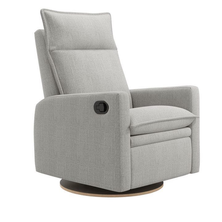 Jaymar BB - ARYA Upholstered Swivel Glider &amp; Recliner with Footrest - Nubia fabric Jaymar BB - Nursery Glider - 522-273-0302-057 Tiny Toes in Dreamland