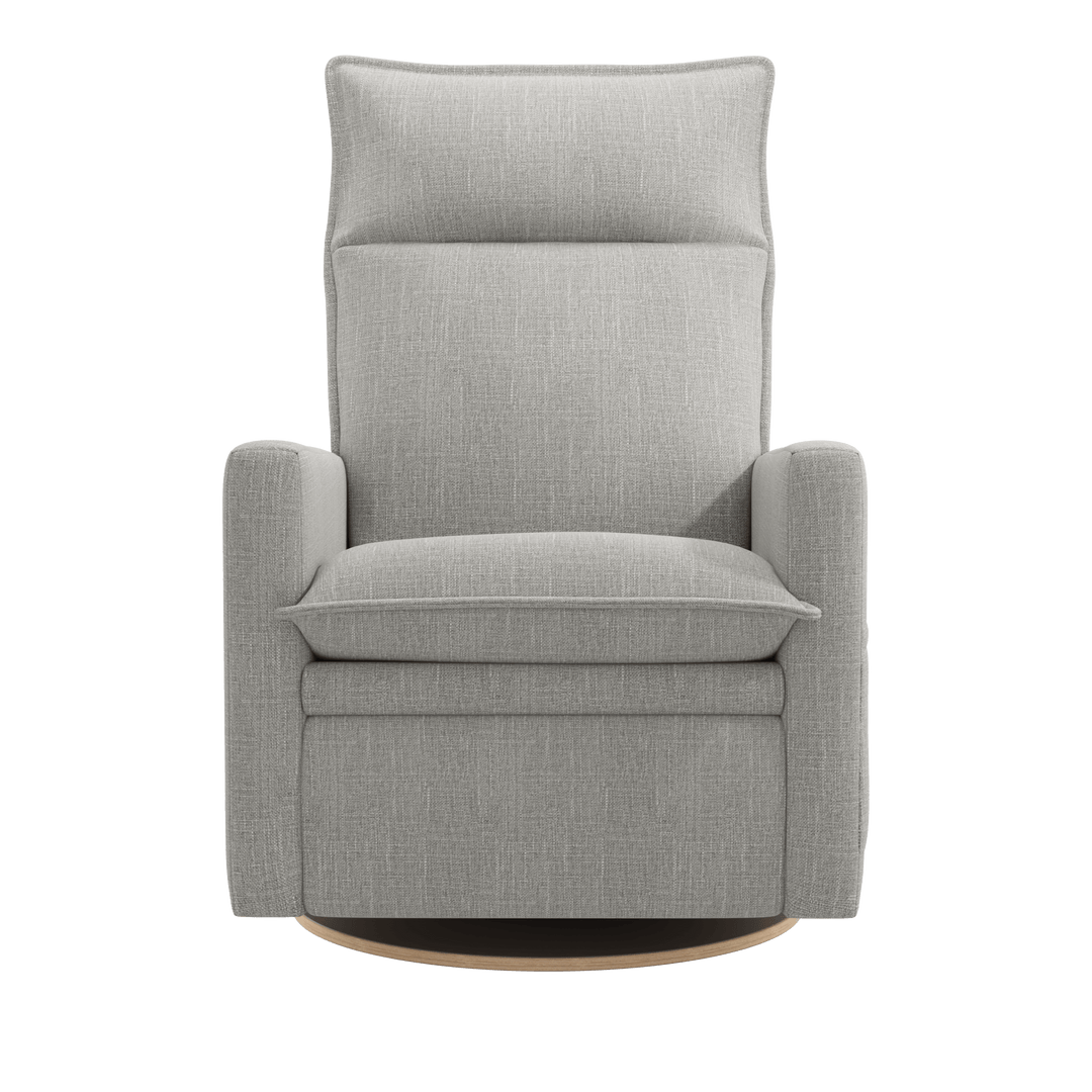 Jaymar BB - ARYA Upholstered Swivel Glider &amp; Recliner with Footrest - Nubia fabric Jaymar BB - Nursery Glider - 526-273-0302-057 Tiny Toes in Dreamland
