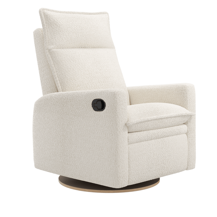 Jaymar BB - ARYA Upholstered Swivel Glider &amp; Recliner with Footrest - Puppy Jaymar BB - Nursery Glider - 522-273-0791-011 Tiny Toes in Dreamland