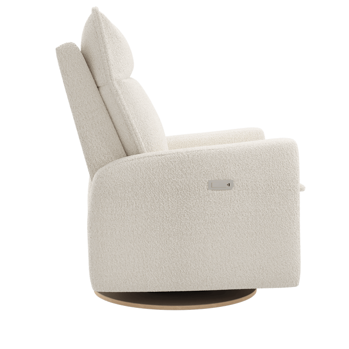 Jaymar BB - ARYA Upholstered Swivel Glider &amp; Recliner with Footrest - Puppy Jaymar BB - Nursery Glider - 526-273-0791-011 Tiny Toes in Dreamland