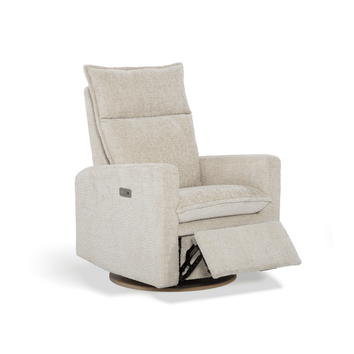 Jaymar BB - ARYA Upholstered Swivel Glider &amp; Recliner with Footrest - Puppy Jaymar BB - Nursery Glider - 526-273-0791-011 Tiny Toes in Dreamland