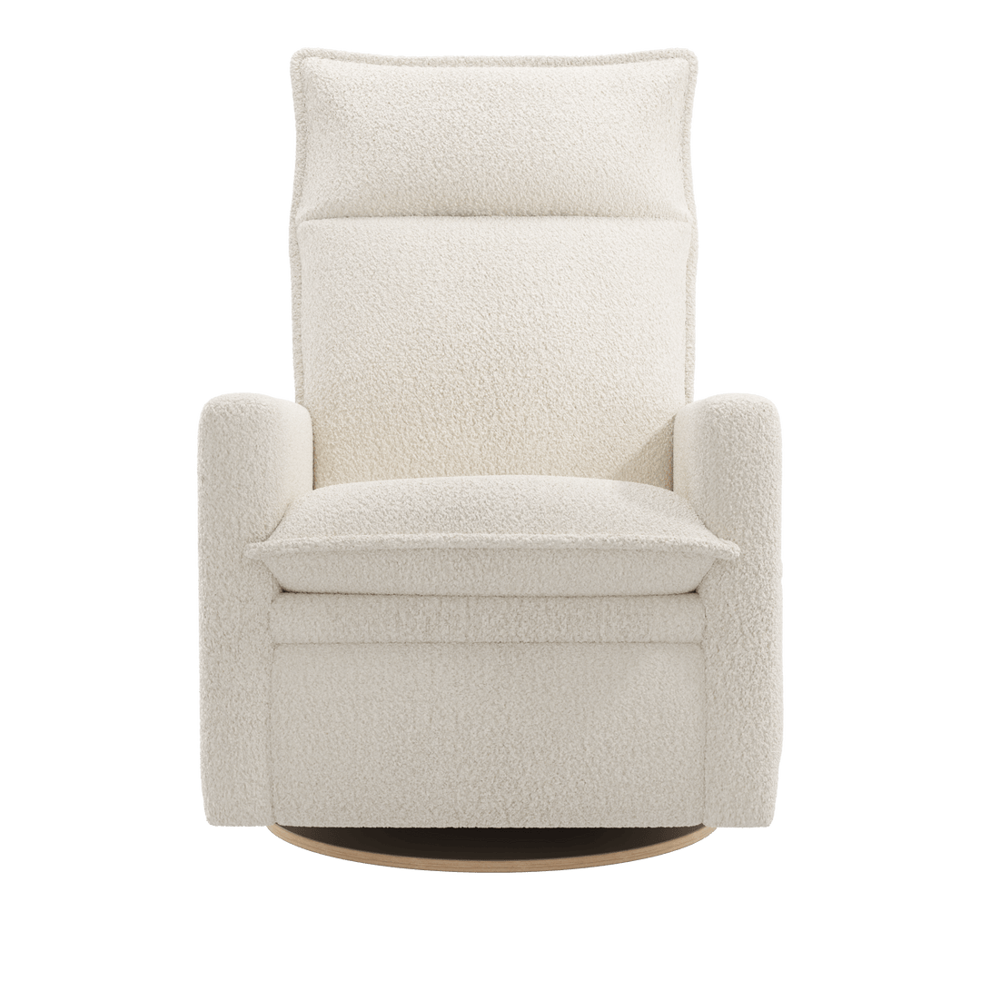Jaymar BB - ARYA Upholstered Swivel Glider &amp; Recliner with Footrest - Puppy Jaymar BB - Nursery Glider - 526-273-0791-011 Tiny Toes in Dreamland