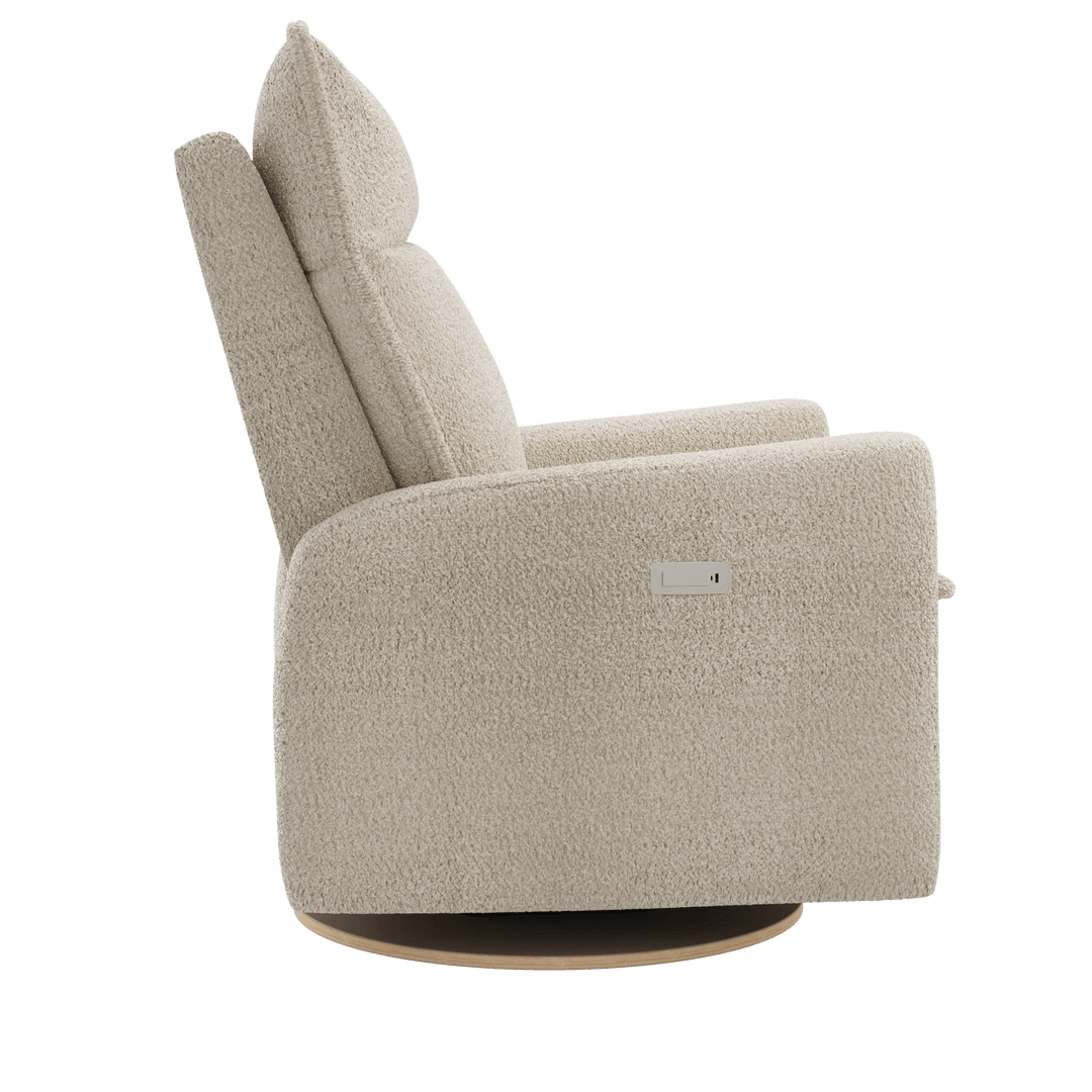 Jaymar BB - ARYA Upholstered Swivel Glider &amp; Recliner with Footrest - Puppy Jaymar BB - Nursery Glider - 526-273-0791-014 Tiny Toes in Dreamland