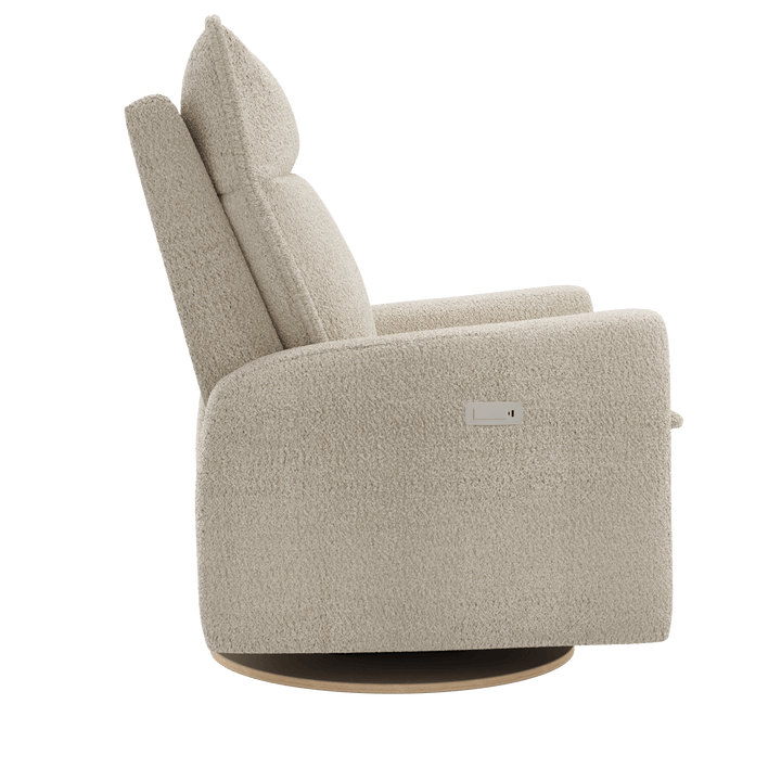 Jaymar BB - ARYA Upholstered Swivel Glider &amp; Recliner with Footrest - Puppy Jaymar BB - Nursery Glider - 526-273-0791-014 Tiny Toes in Dreamland