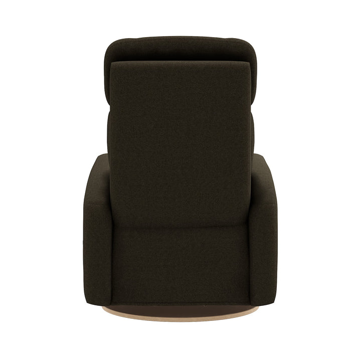 Jaymar BB - HAILEY 523/527 20" Upholstered Swivel Glider &amp; Recliner with Footrest Jaymar BB - Nursery Glider - 527-273-0879-006-Mojo-Espresso Tiny Toes in Dreamland