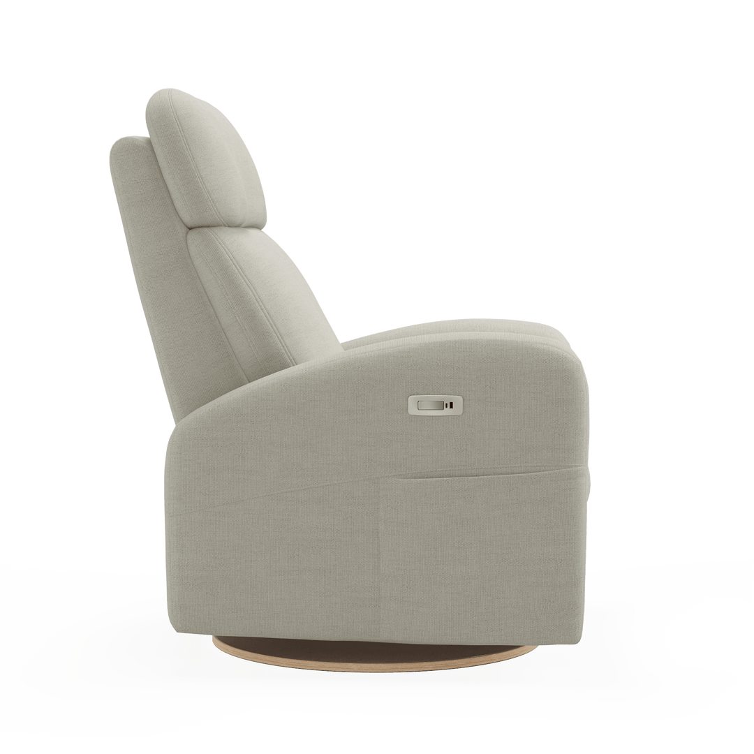 Jaymar BB - HAILEY 523/527 Upholstered Swivel Glider &amp; Recliner with Footrest Jaymar BB - Nursery Glider - 527-273-0560-020 Tiny Toes in Dreamland