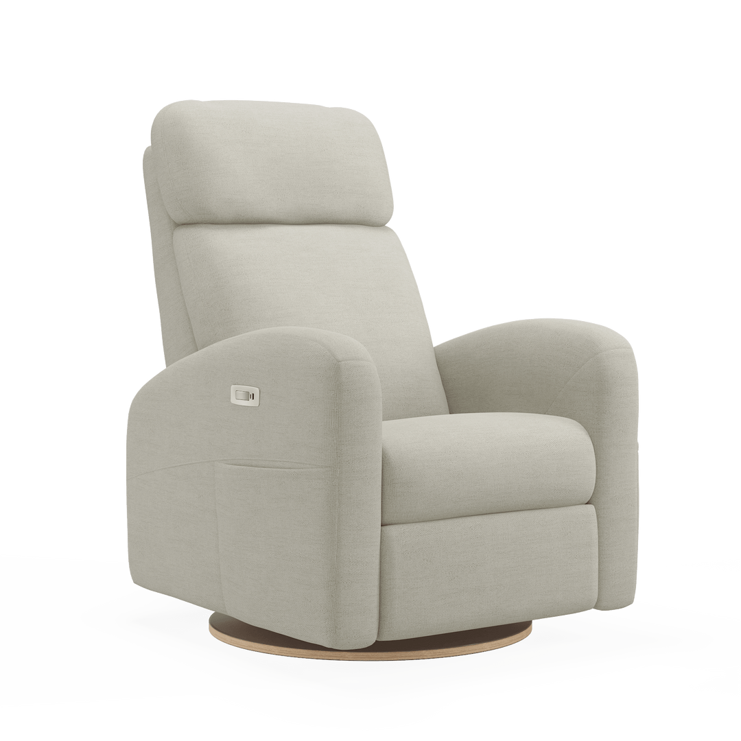 Jaymar BB - HAILEY 523/527 Upholstered Swivel Glider &amp; Recliner with Footrest Jaymar BB - Nursery Glider - 527-273-0560-020 Tiny Toes in Dreamland