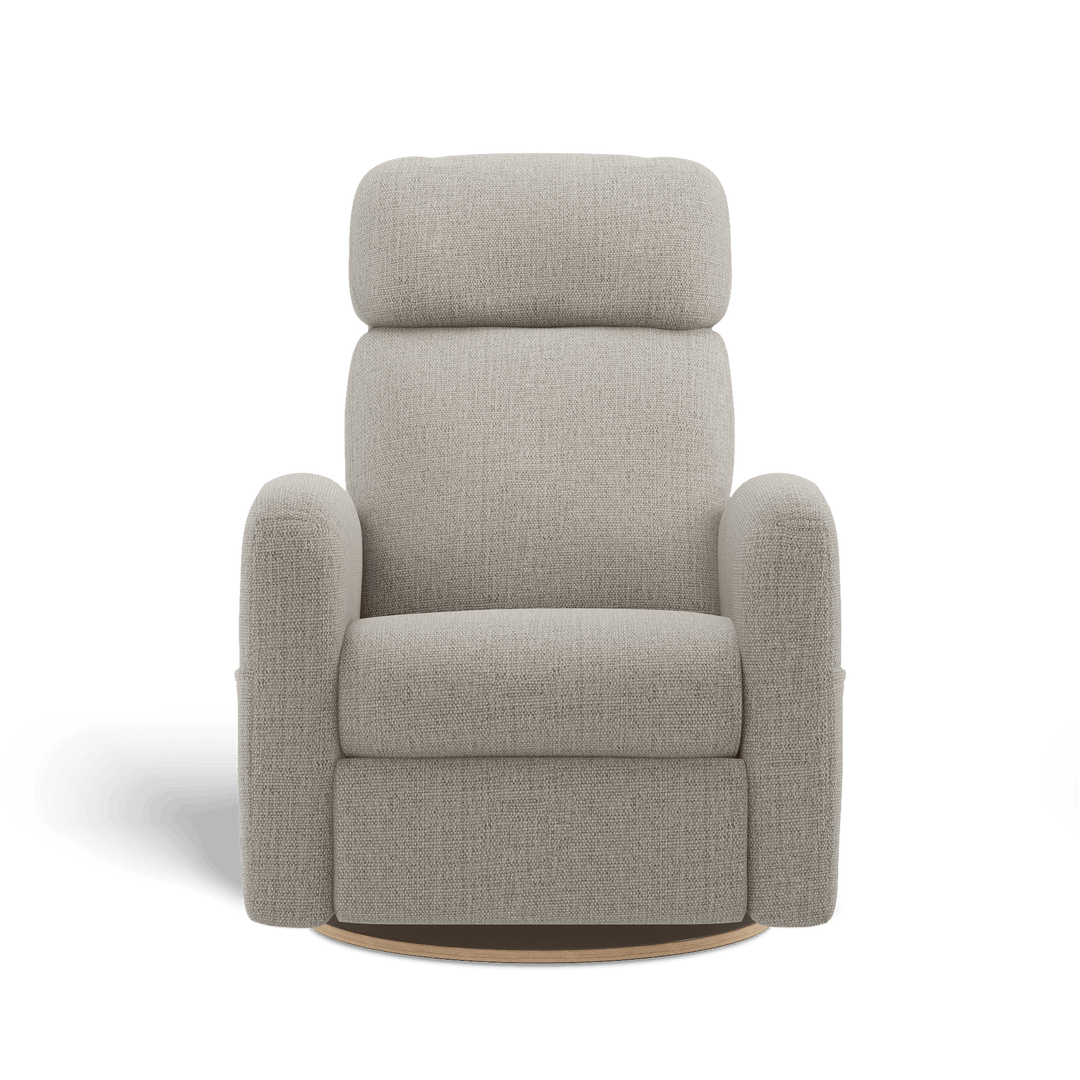 Jaymar BB - HAILEY 523/527 Upholstered Swivel Glider &amp; Recliner with Footrest - Breather Driftwood Jaymar BB - Nursery Glider -  Tiny Toes in Dreamland
