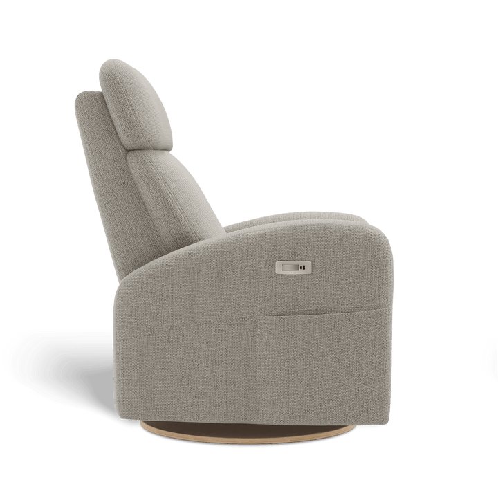 Jaymar BB - HAILEY 523/527 Upholstered Swivel Glider &amp; Recliner with Footrest - Breather Driftwood Jaymar BB - Nursery Glider -  Tiny Toes in Dreamland