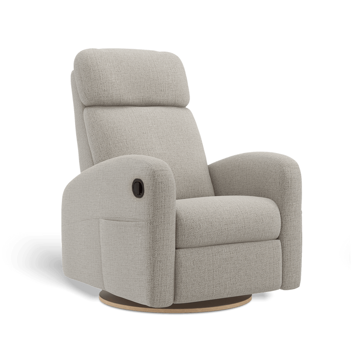 Jaymar BB - HAILEY 523/527 Upholstered Swivel Glider &amp; Recliner with Footrest - Breather Driftwood Jaymar BB - Nursery Glider -  Tiny Toes in Dreamland