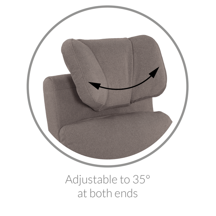 Jaymar BB - HAILEY 523/527 Upholstered Swivel Glider &amp; Recliner with Footrest - Breather Driftwood Jaymar BB - Nursery Glider -  Tiny Toes in Dreamland