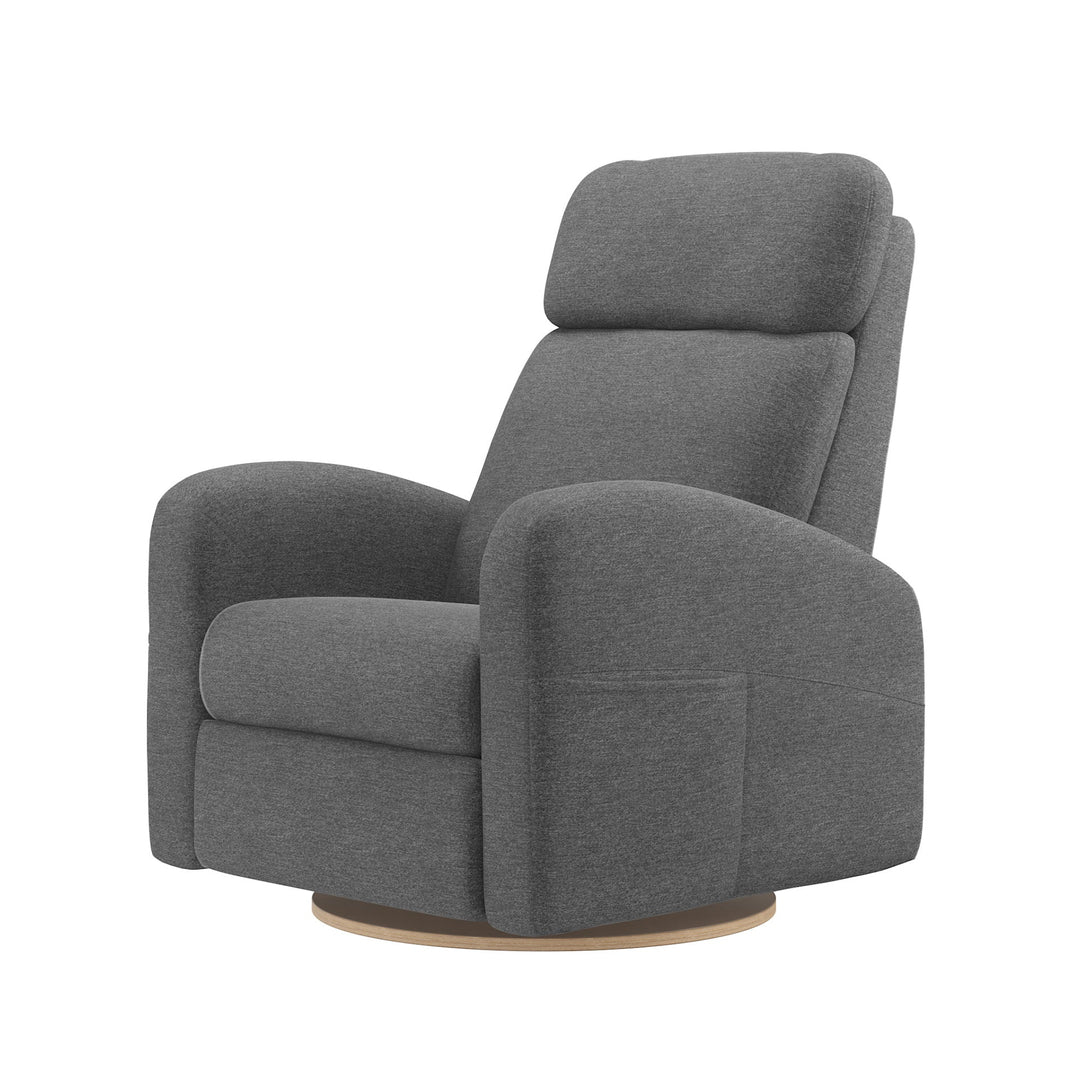Jaymar BB - HAILEY 527 - 23" seat Upholstered Swivel Glider &amp; Recliner with Footrest Jaymar BB - Nursery Glider - 527-295-0130-059 Tiny Toes in Dreamland