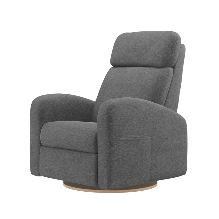 Jaymar BB - HAILEY 527 - 23" seat Upholstered Swivel Glider &amp; Recliner with Footrest Jaymar BB - Nursery Glider - 527-295-0130-059 Tiny Toes in Dreamland