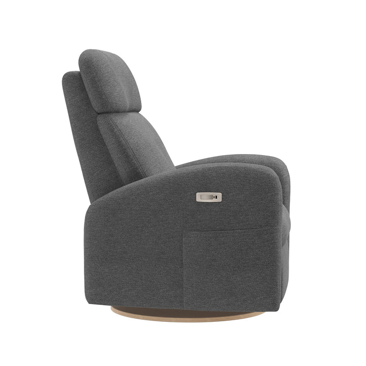 Jaymar BB - HAILEY 527 - 23" seat Upholstered Swivel Glider &amp; Recliner with Footrest Jaymar BB - Nursery Glider - 527-295-0130-059 Tiny Toes in Dreamland