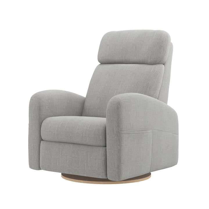 Jaymar BB - HAILEY 527 - 23" seat Upholstered Swivel Glider &amp; Recliner with Footrest Jaymar BB - Nursery Glider - 527-295-0302-057 Tiny Toes in Dreamland