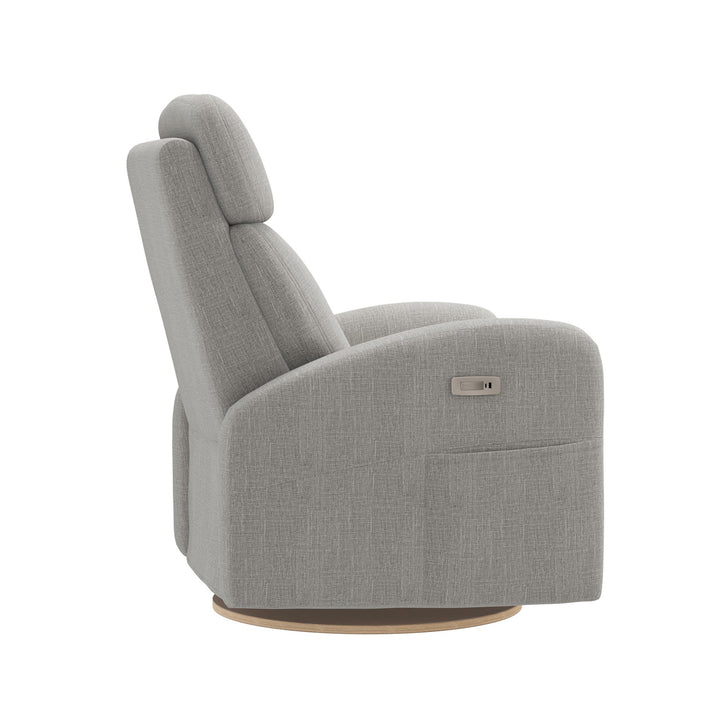 Jaymar BB - HAILEY 527 - 23" seat Upholstered Swivel Glider &amp; Recliner with Footrest Jaymar BB - Nursery Glider - 527-295-0302-057 Tiny Toes in Dreamland