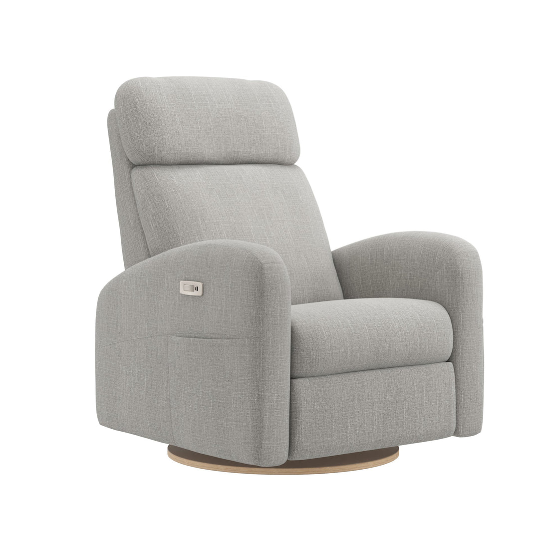 Jaymar BB - HAILEY 527 - 23" seat Upholstered Swivel Glider &amp; Recliner with Footrest Jaymar BB - Nursery Glider - 527-295-0302-057 Tiny Toes in Dreamland