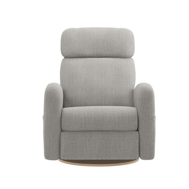 Jaymar BB - HAILEY 527 - 23" seat Upholstered Swivel Glider &amp; Recliner with Footrest Jaymar BB - Nursery Glider - 527-295-0302-057 Tiny Toes in Dreamland