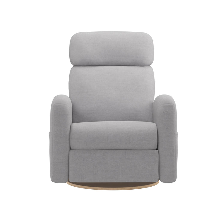 Jaymar BB - HAILEY 527 - 23" seat Upholstered Swivel Glider &amp; Recliner with Footrest Jaymar BB - Nursery Glider - 527-295-0560-061 Tiny Toes in Dreamland
