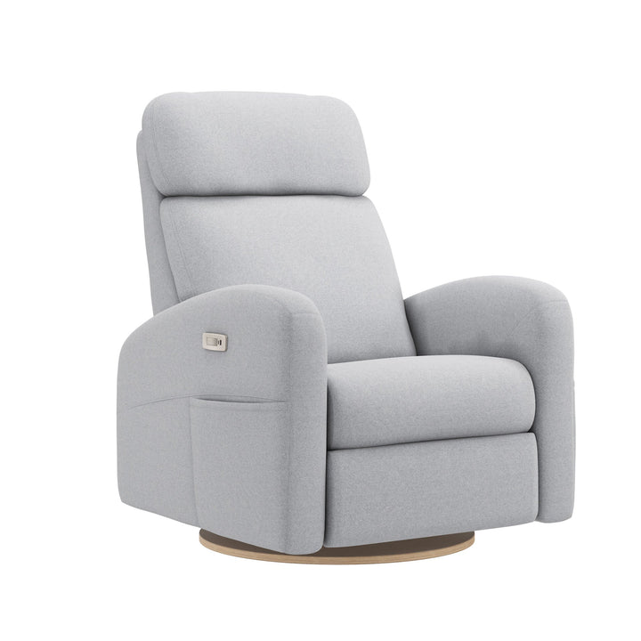 Jaymar BB - HAILEY 527 - 23" seat Upholstered Swivel Glider &amp; Recliner with Footrest Jaymar BB - Nursery Glider - 527-295-0771-057 Tiny Toes in Dreamland