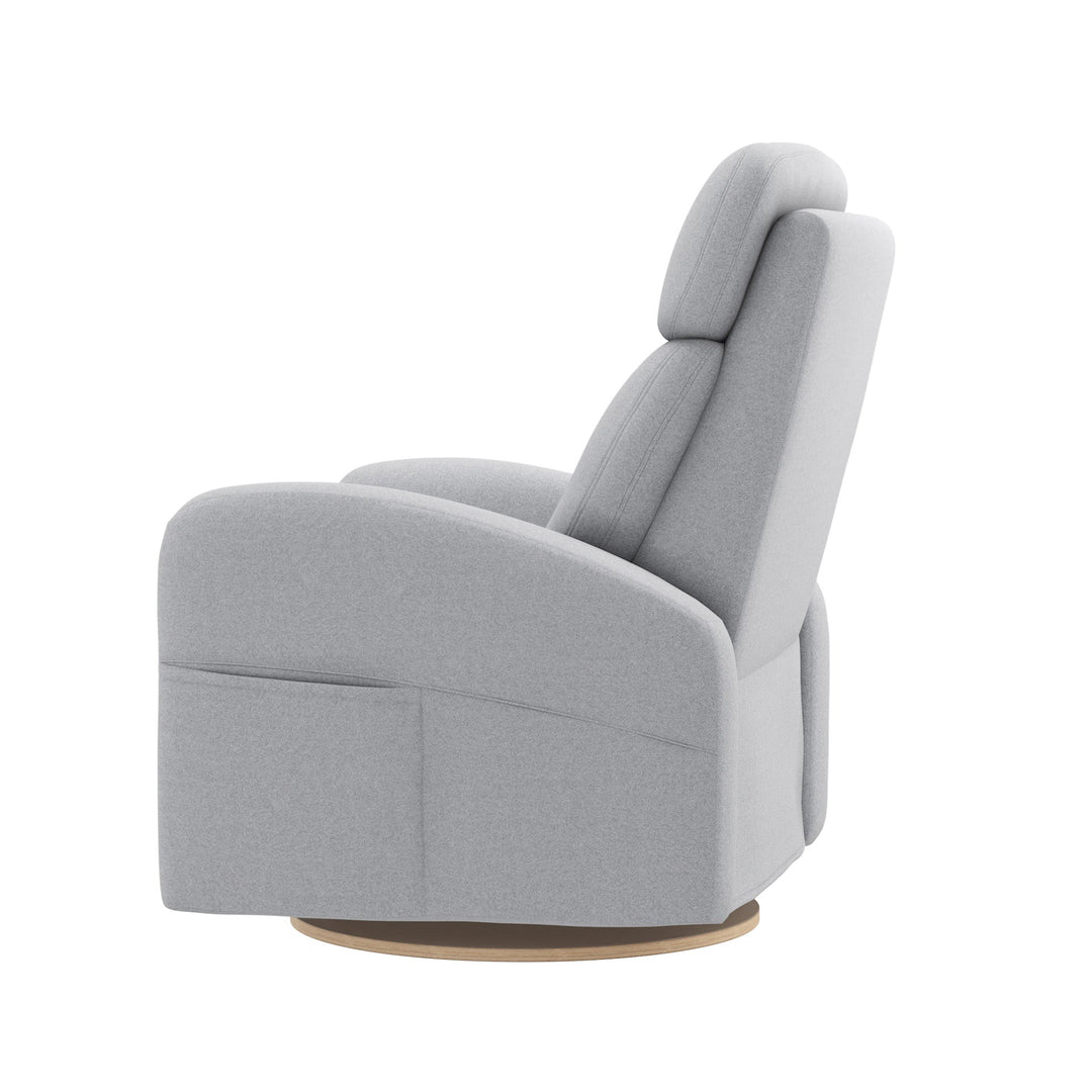 Jaymar BB - HAILEY 527 - 23" seat Upholstered Swivel Glider &amp; Recliner with Footrest Jaymar BB - Nursery Glider - 527-295-0771-057 Tiny Toes in Dreamland