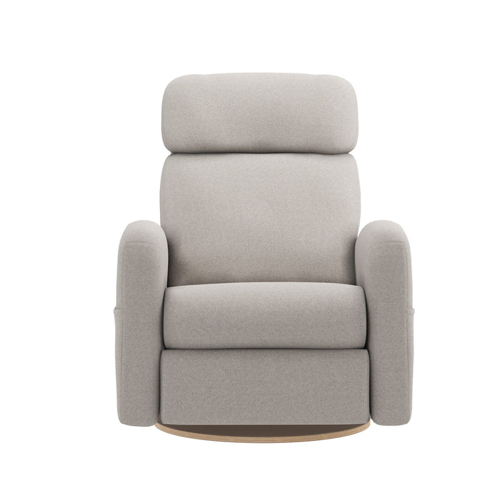 Jaymar BB - HAILEY 527 - 23" seat Upholstered Swivel Glider &amp; Recliner with Footrest Jaymar BB - Nursery Glider - 527-295-0771-601 Tiny Toes in Dreamland