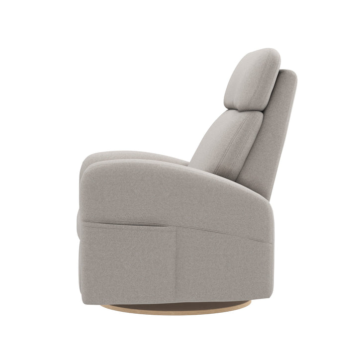 Jaymar BB - HAILEY 527 - 23" seat Upholstered Swivel Glider &amp; Recliner with Footrest Jaymar BB - Nursery Glider - 527-295-0771-601 Tiny Toes in Dreamland
