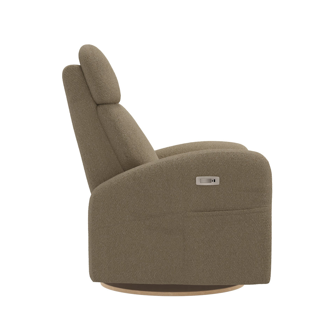 Jaymar BB - HAILEY 527 - 23" seat Upholstered Swivel Glider &amp; Recliner with Footrest Jaymar BB - Nursery Glider - 527-295-0877-606-Hailey-Tessa-Motor Tiny Toes in Dreamland
