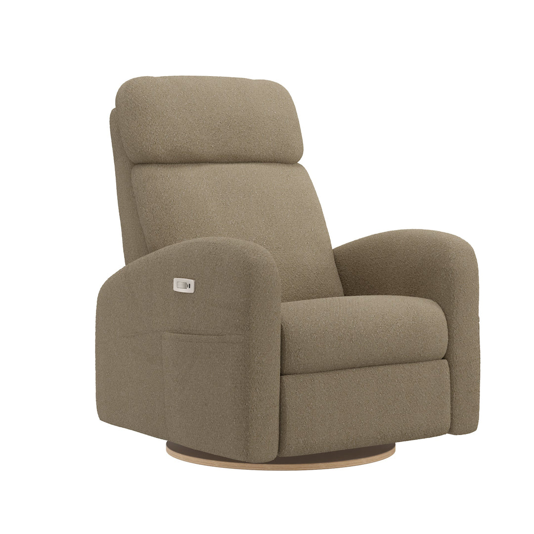 Jaymar BB - HAILEY 527 - 23" seat Upholstered Swivel Glider &amp; Recliner with Footrest Jaymar BB - Nursery Glider - 527-295-0877-606-Hailey-Tessa-Motor Tiny Toes in Dreamland