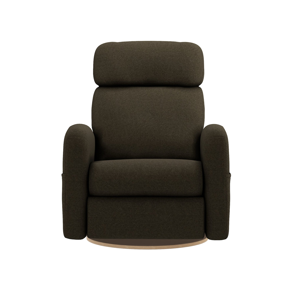 Jaymar BB - HAILEY 527 - 23" seat Upholstered Swivel Glider &amp; Recliner with Footrest Jaymar BB - Nursery Glider - 527-295-0879-006-Mojo-Espresso Tiny Toes in Dreamland