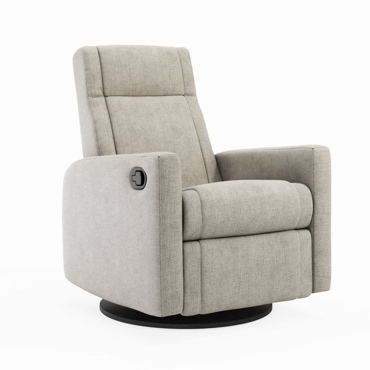 Jaymar BB - Nelly 521/525 Upholstered Swivel Glider &amp; Recliner with Footrest - Breather Driftwood Jaymar BB - Nursery Glider - 521-273-0773-056 Tiny Toes in Dreamland