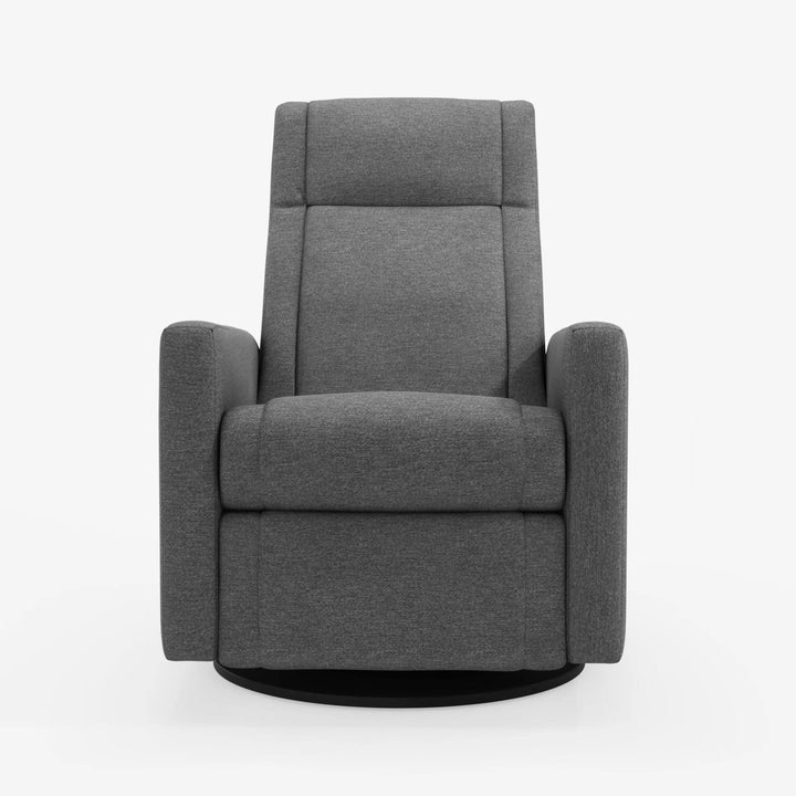 Jaymar BB - Nelly 521/525 Upholstered Swivel Glider &amp; Recliner with Footrest - Nexus Charcoal Jaymar BB - Nursery Glider - 521-273-0130-059 Tiny Toes in Dreamland
