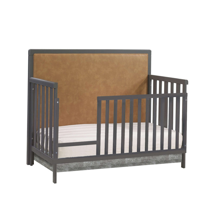 Kyoto Convertible Crib - Charcoal - Small Spaces - Natart Juvenile Natart Juvenile - Convertible Crib - Tiny Toes in Dreamland