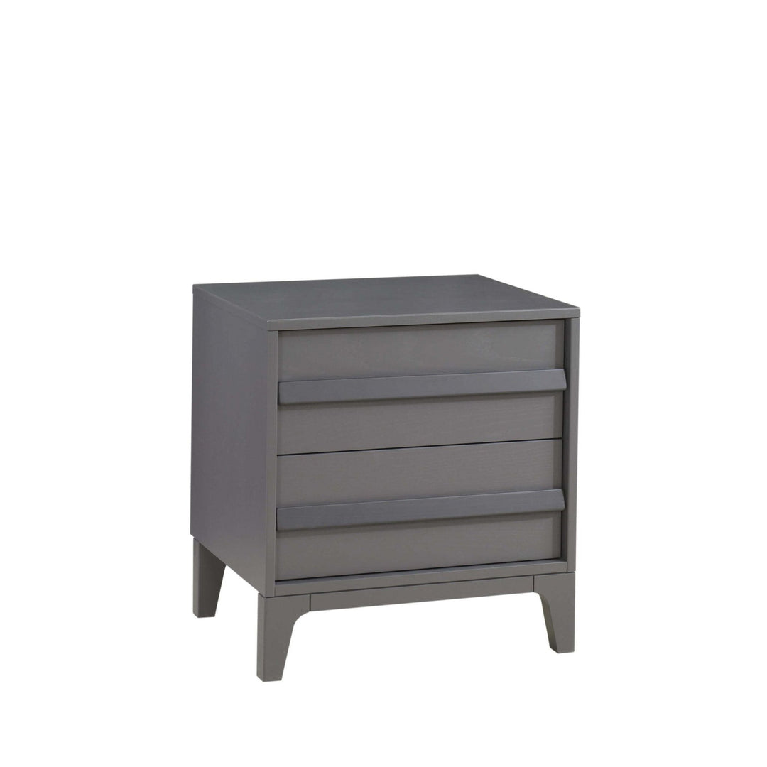 Kyoto Nightstand - Charcoal - Natart Juvenile Natart Juvenile - Baby & Kids Nightstand - 12570.12 Tiny Toes in Dreamland