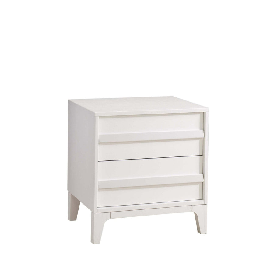 Kyoto Nightstand - White - Natart Juvenile Natart Juvenile - Baby and Kids Dressers - 12570.70 Tiny Toes in Dreamland