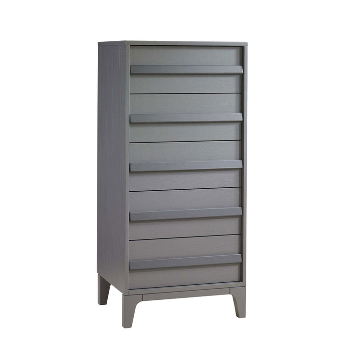 Kyoto Tall Dresser 24" - Charcoal - Small Spaces - Natart Juvenile Natart Juvenile - Baby and Kids Dressers - 12537.12 Tiny Toes in Dreamland