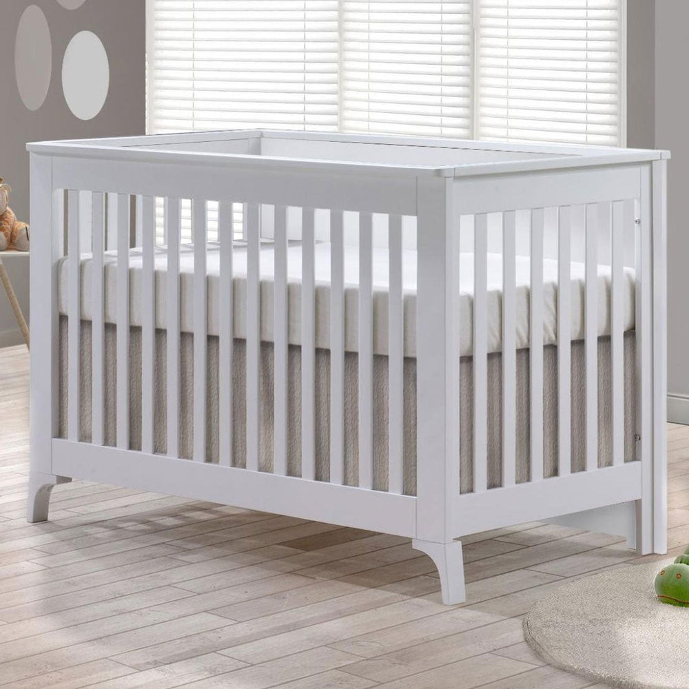 Metro Convertible Crib and 3 Drawer Dresser XL (sold as a set only) - All White - Nursery Furniture Sets - Tiny Toes in Dreamland - TU2506 - TU2534 - 21 - SET