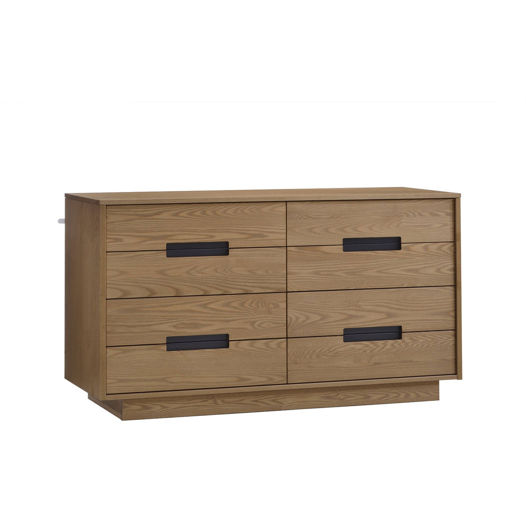 Natart - Como Double Dresser 52’’ (with 8 drawers instead of only 6) - Wheat Natart Juvenile - Baby and Kids Dressers - 14036.10 Tiny Toes in Dreamland