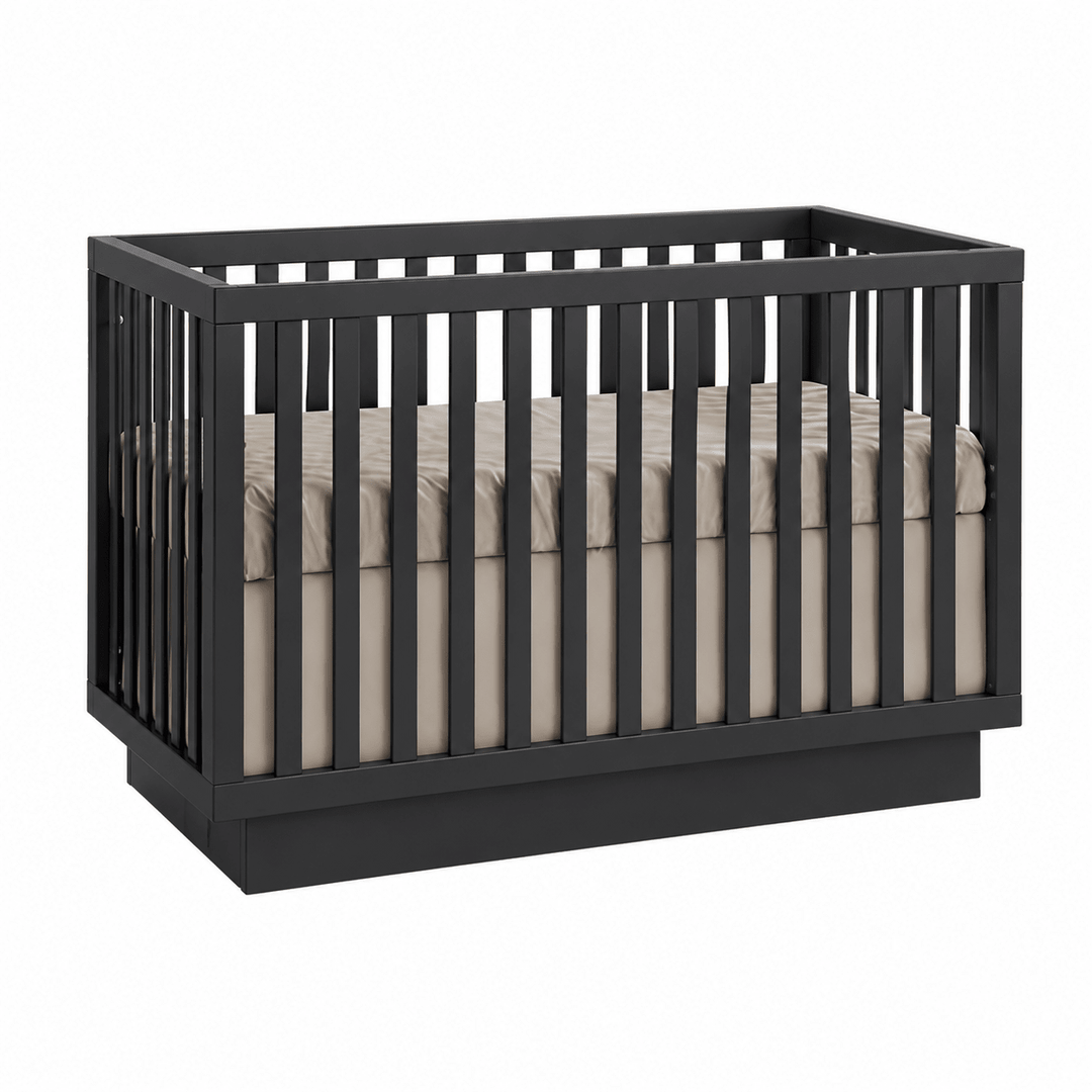 Natart - Como Island / Classic Crib - 3 in 1 Natart Juvenile - Classic Crib - 14002.50-COMO-GRAPHITE Tiny Toes in Dreamland