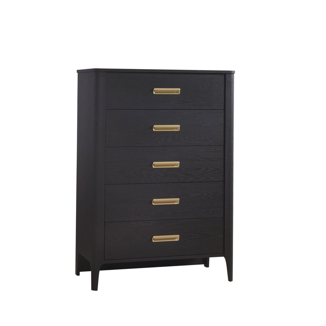 Natart Juvenile - Palo 5 Drawer Tall Chest - Dusk Natart Juvenile - Baby and Kids Dressers - 13035 - 36 Tiny Toes in Dreamland