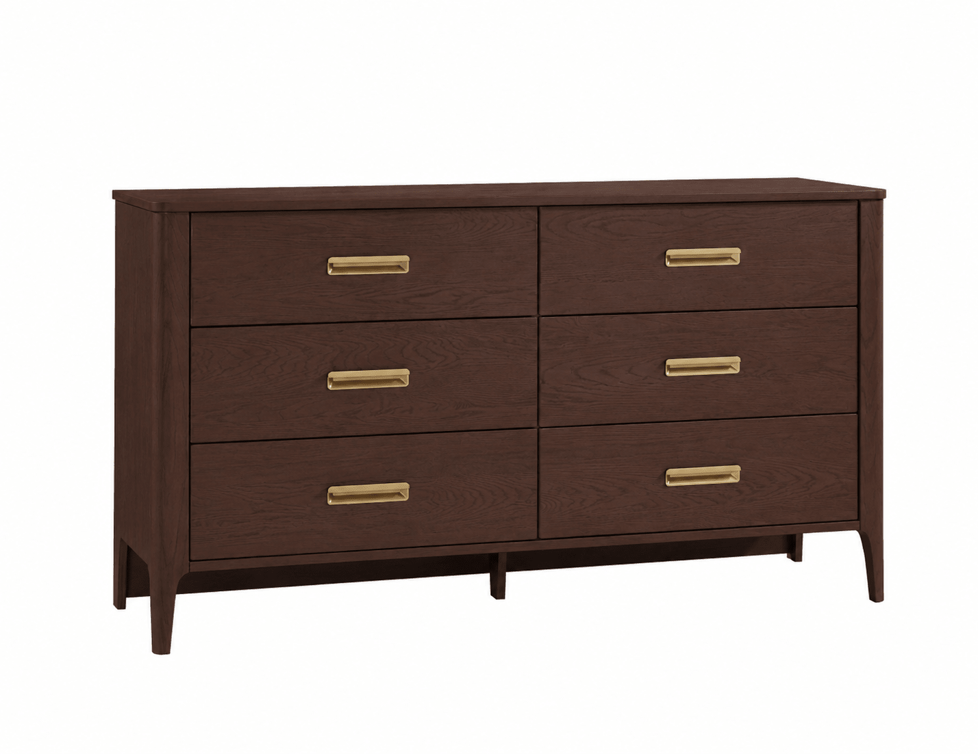 Natart Juvenile - Palo Double dresser 56’’ - Walnut Natart Juvenile - Baby and Kids Dressers - 13036.38 Tiny Toes in Dreamland