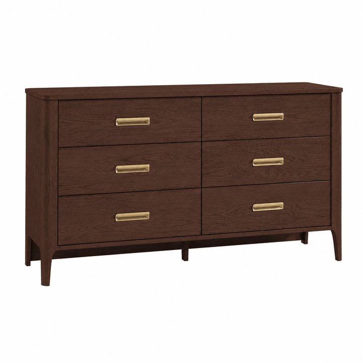 Natart Juvenile - Palo King Dresser 65’’ - Walnut Natart Juvenile - Baby and Kids Dressers - 13046.38 Tiny Toes in Dreamland