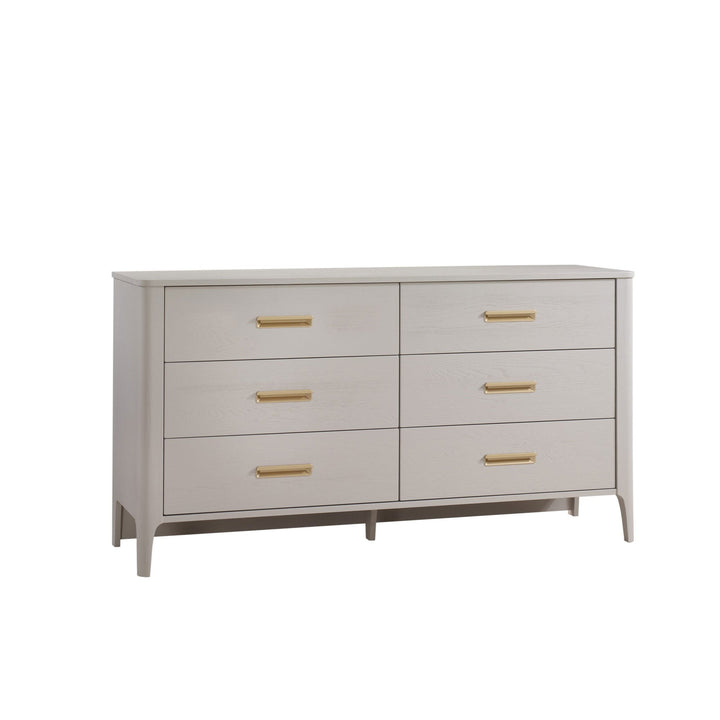 Natart Juvenile - Palo King Dresser 65’’ - White Natart Juvenile - Baby and Kids Dressers - 13046 - 70 Tiny Toes in Dreamland